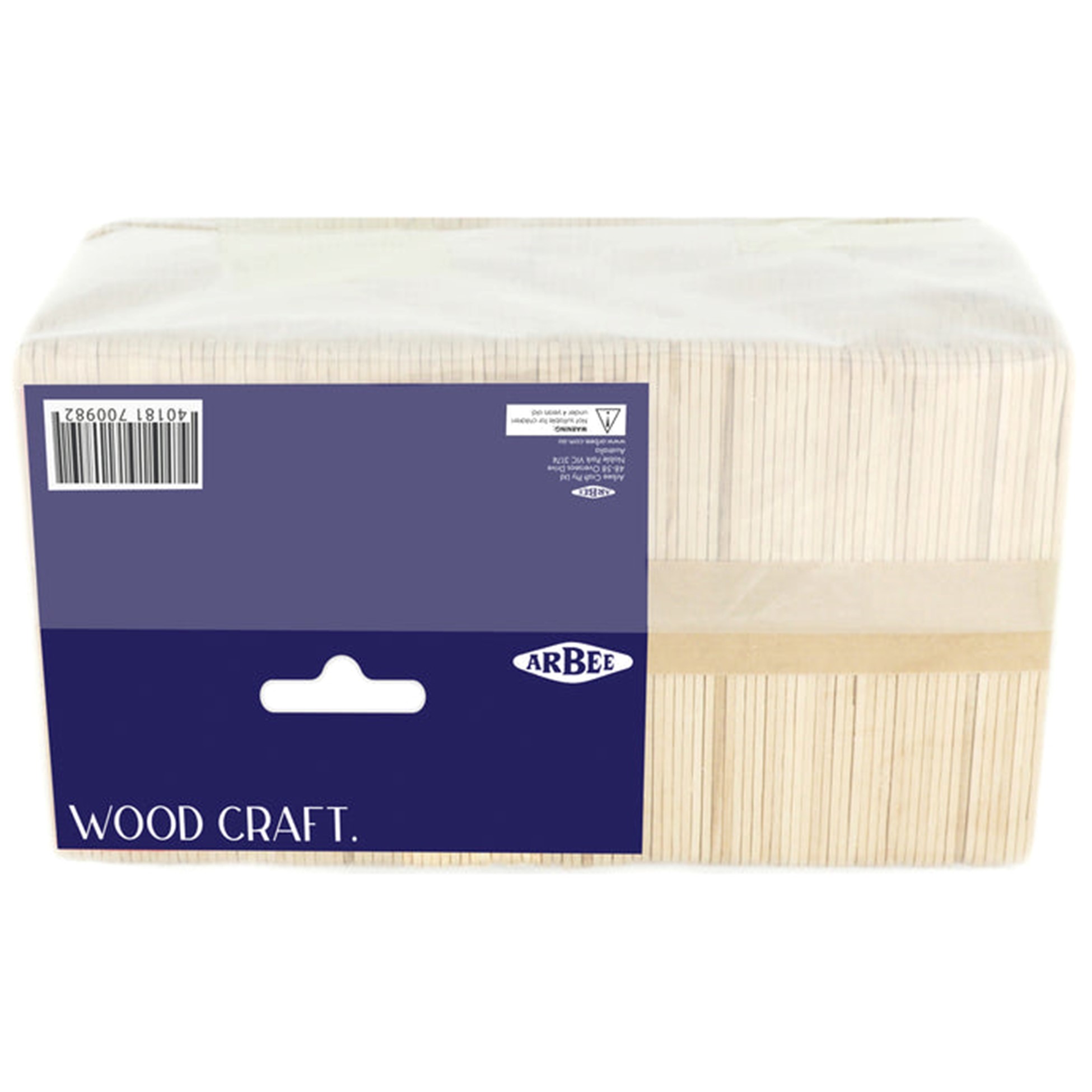 Arbee Wood Craft Sticks Natural Pk 1000
